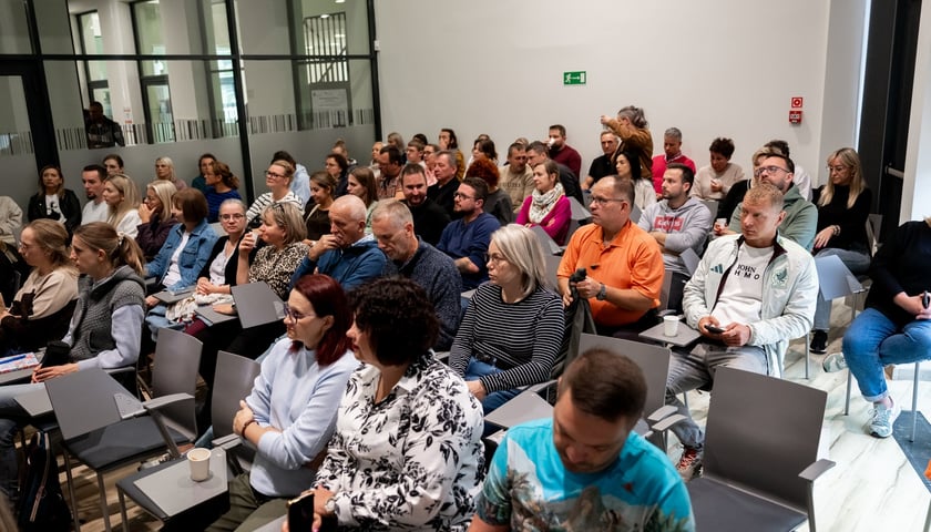 Na zdjęciach 3. Festiwal Pierwszej Pomocy na Politechnice Wrocławskiej &ndash; rozpoczęcie konferencji &bdquo;Bezpieczny Wrocław&rdquo;