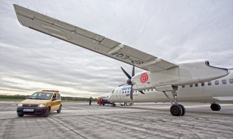 Opóźnienia na lotnisku