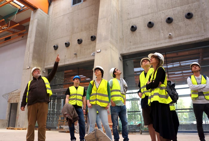 Zwiedzali powstające Afrykarium