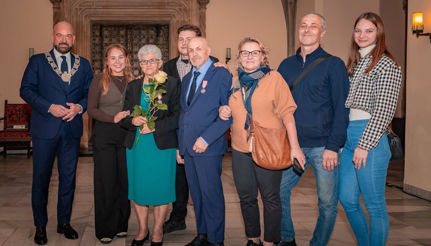 Wręczenie gratulacji parom z przeszlo 50-letnim stażem - 30 września 2025