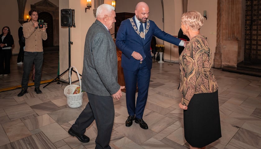 Wręczenie gratulacji parom z przeszlo 50-letnim stażem - 30 września 2025