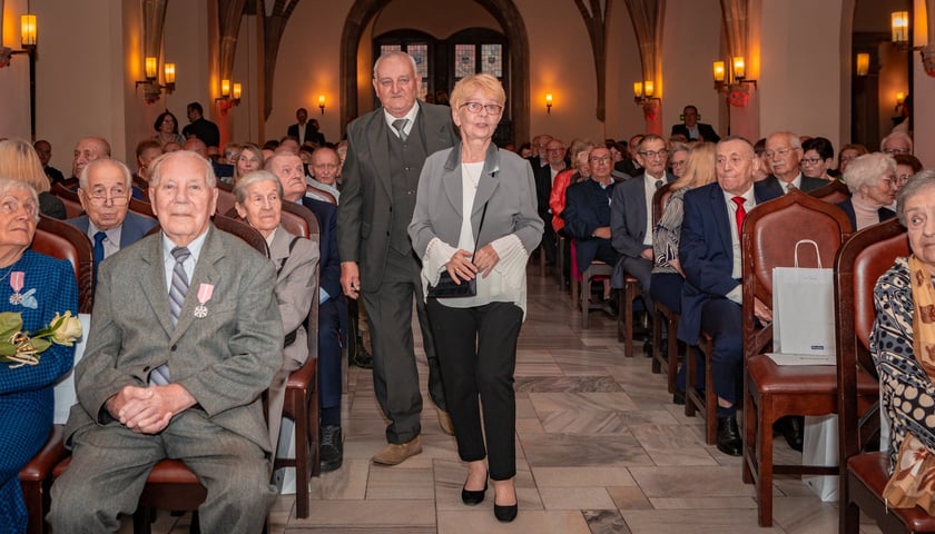 Wręczenie gratulacji parom z przeszlo 50-letnim stażem - 30 września 2025