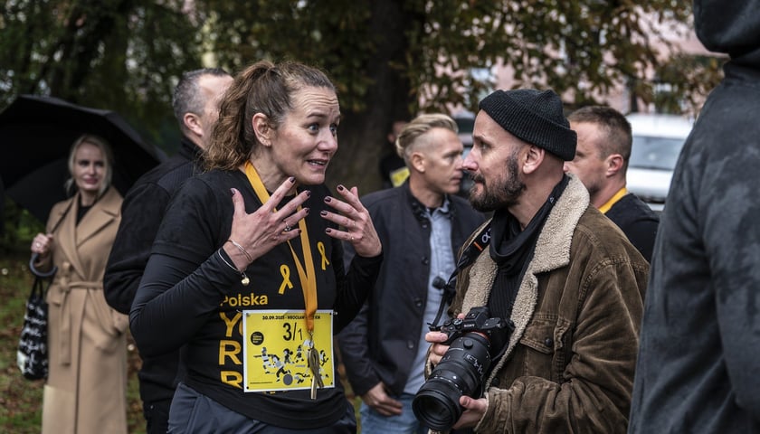 Yellow Ribbon Run 2025 - pierwszy w Polsce bieg spod znaku "ż&oacute;łtej wstążki" odbył się we Wrocławiu 30 września