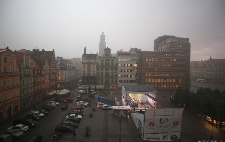 Burza nad Wrocławiem [ZDJĘCIA+WIDEO]