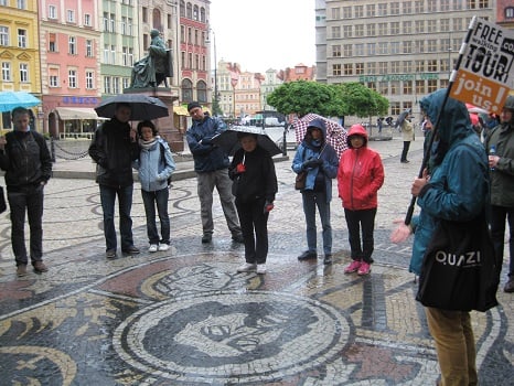 Czy słońce, czy deszcz, oprowadzą po Wrocławiu za darmo