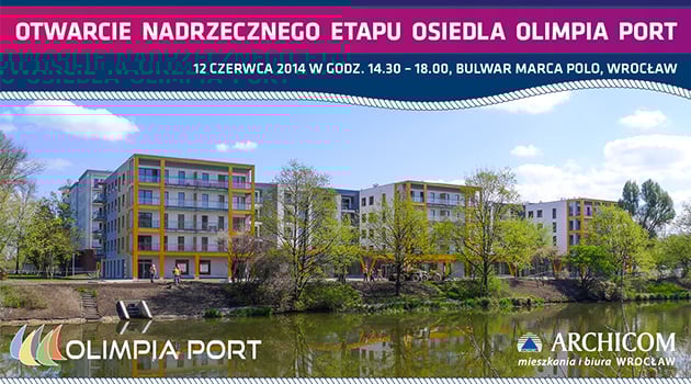 Piknik i otwarcie nowego, nadrzecznego bulwaru na Olimpii Port