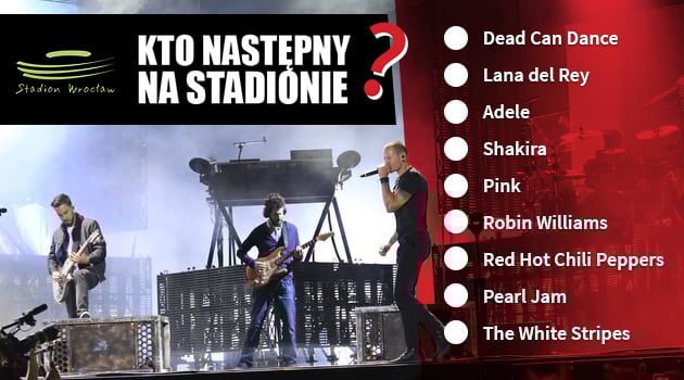 Kto jeszcze zagra na Stadionie Wrocław? [KONKURS]