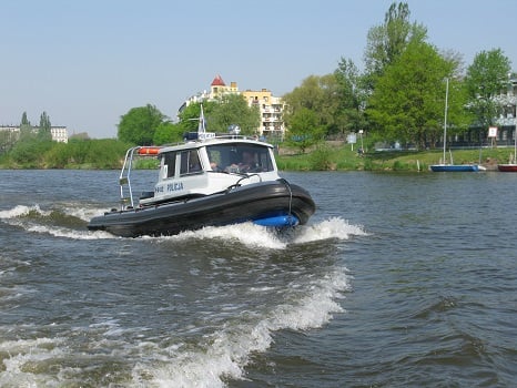 Przy jazie Psie Pole o krok od tragedii