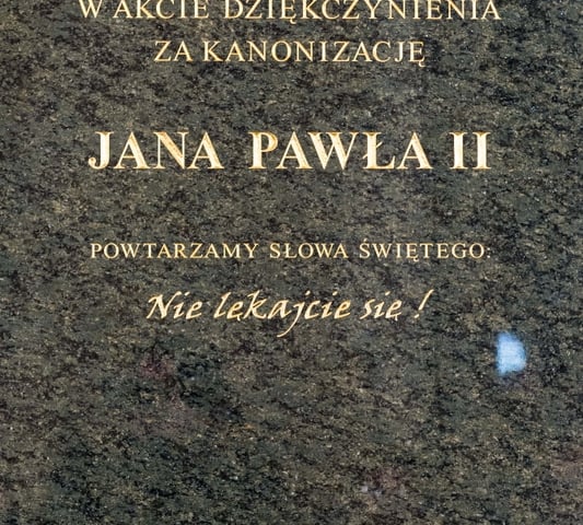 Wrocław podziękował za kanonizację Jana Pawła II