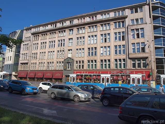 Zielona ściana w urzędzie przy Świdnickiej