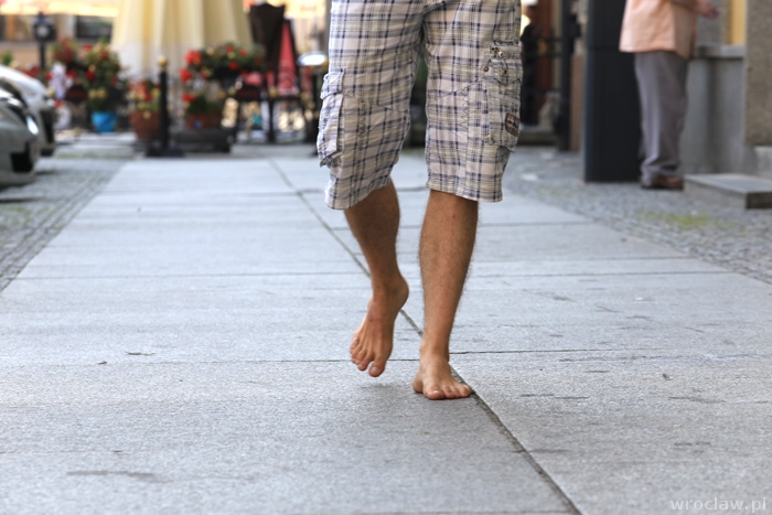 Na bosaka przez Wrocław