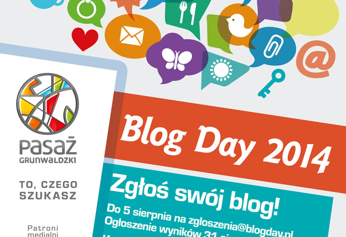 Blog Day 2014 – ostatnie dni na zgłoszenia