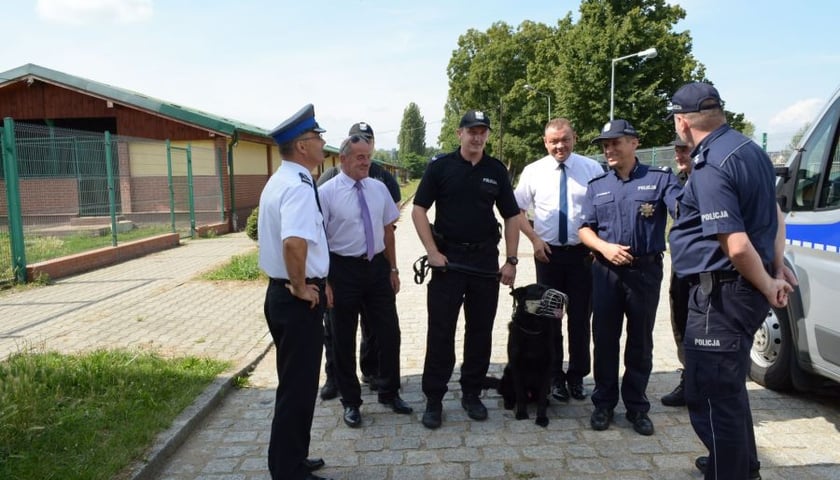 Nowy pies w służbie wrocławskiej Policji