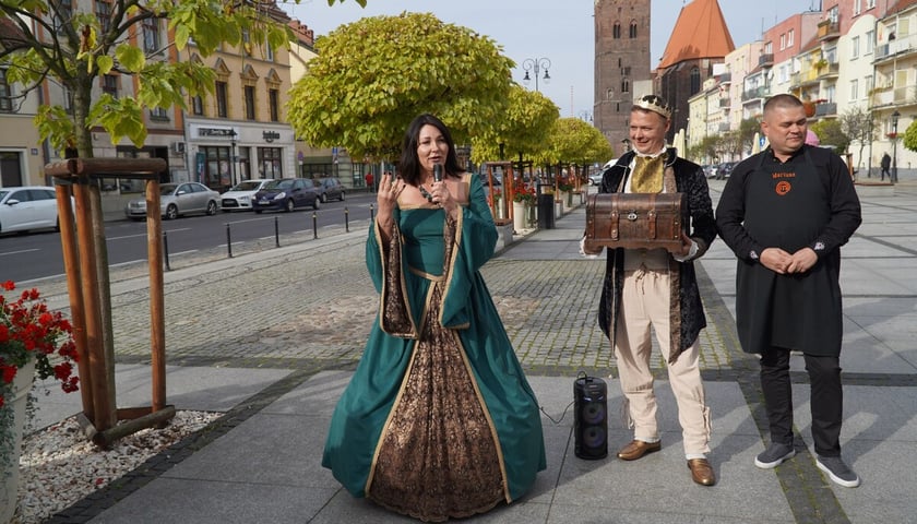 Spacer w ramach AgloTour w Środzie Śląskiej