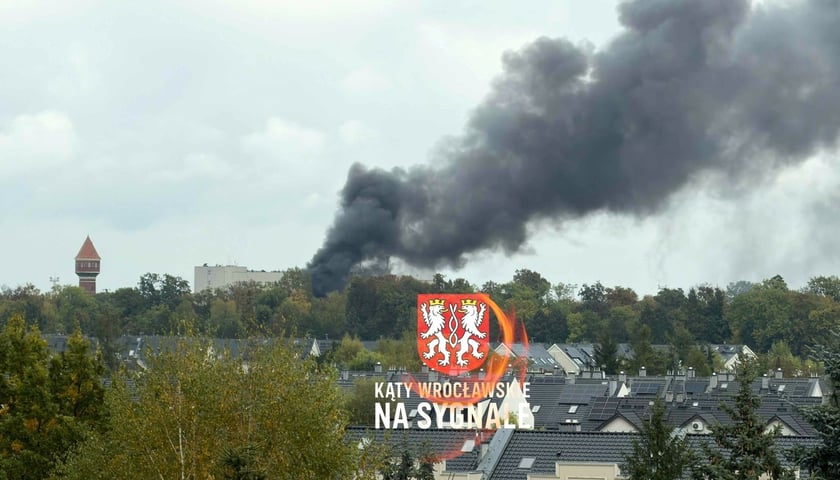 Pożar warsztatu na Brochowie 