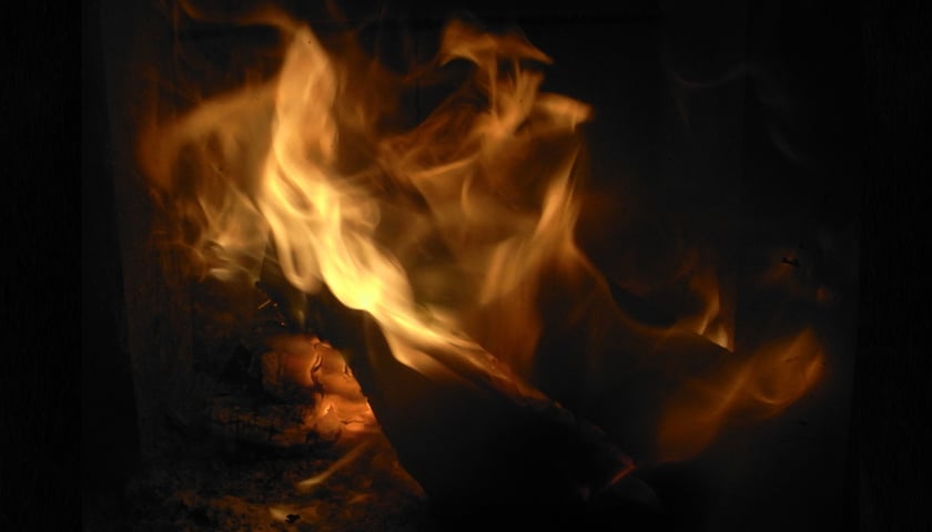 Podpalił, aby zgasić