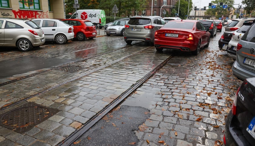 Na zdjęciu ul. Zielińskiego. Wrocławskie Inwestycje przygotują przetarg, który wyłoni projektanta przebudowy ulicy