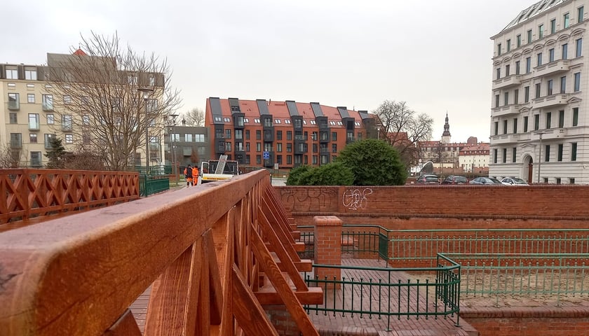 Most św. Klary po remoncie
