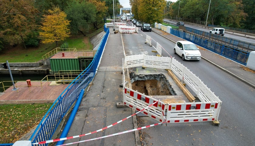 Prace na moście - 15.10.2025