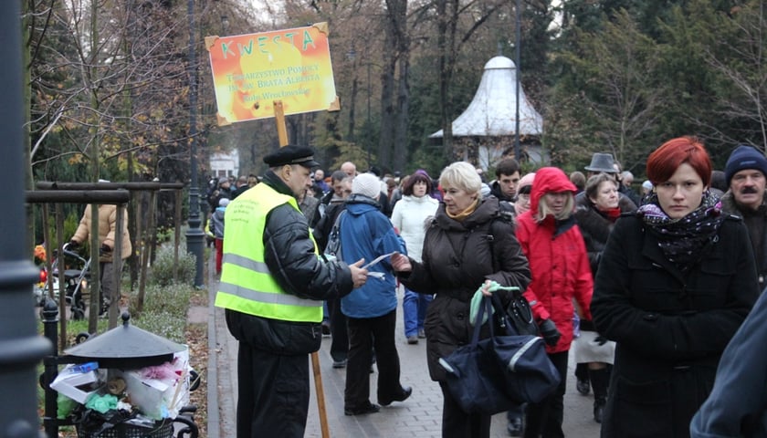 Kwesta na schroniska św. Brata Alberta