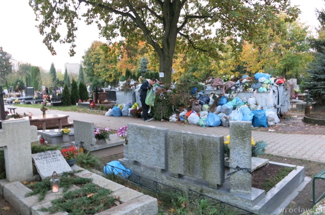 Porządki na wrocławskich cmentarzach
