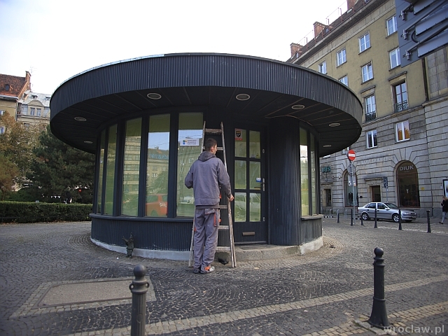 Trwa remont „Okrąglaka”