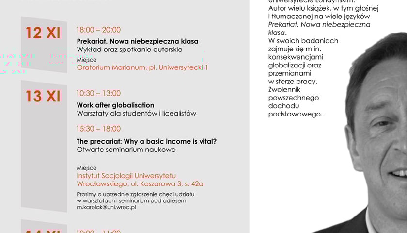 Londyński ekonomista na Uniwersytecie Wrocławskim