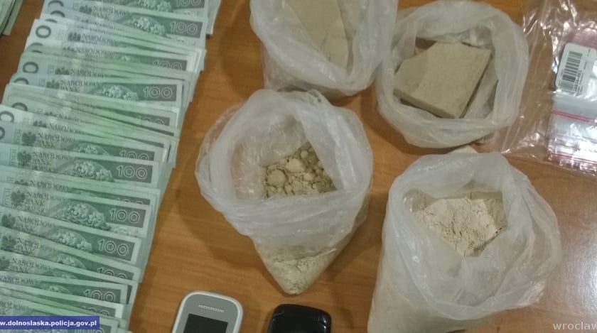 Narkotyki w mieszkaniu