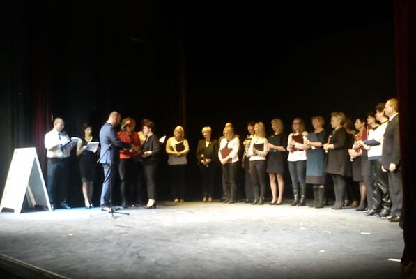 Pracownicy socjalni świętowali w Teatrze Lalek