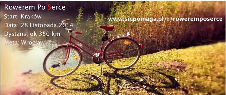 "Rowerem Po Serce" dla chorego Marcina