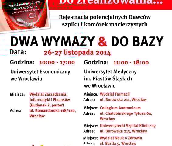 Dwa wymazy i do bazy! [LISTA MIEJSC]
