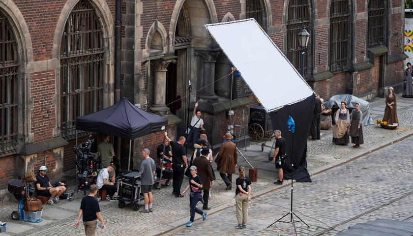 Plan filmowy we Wrocławiu, zdjęcie ilustracyjne