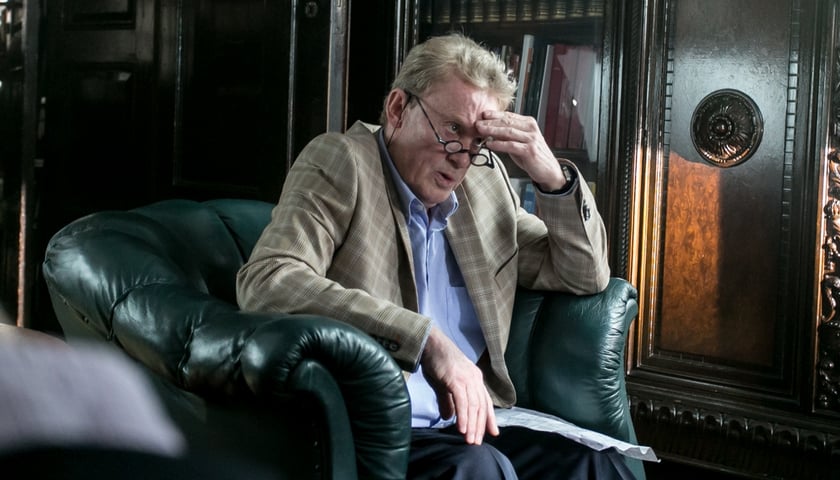 Adamczyk i Olbrychski w thrillerze kręconym we Wrocławiu [ZDJĘCIA]