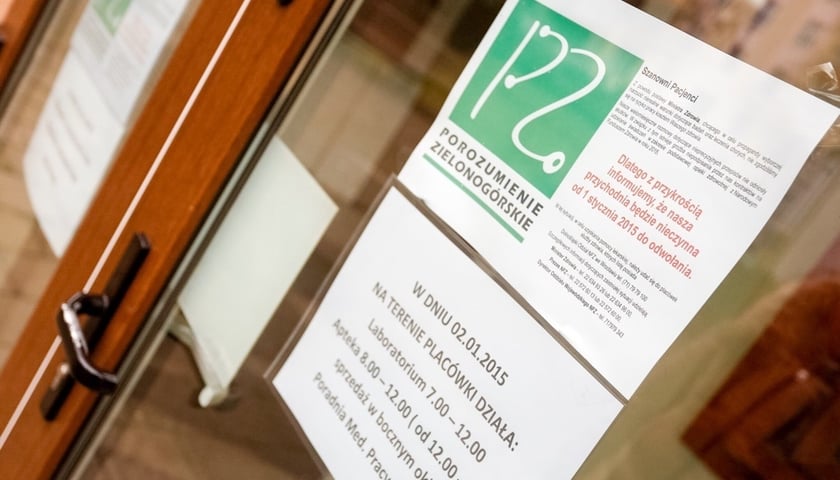 Wrocław – przychodnie czynne po 1 stycznia [AKTUALNA LISTA, ADRESY]