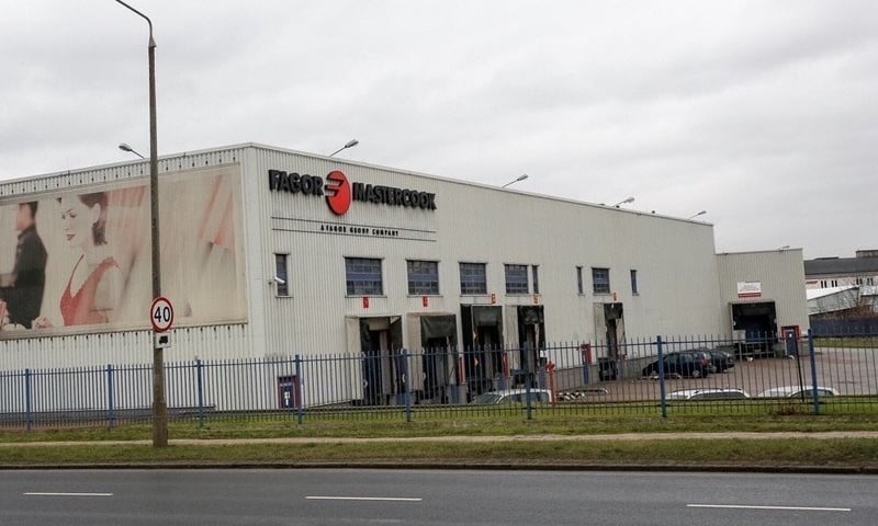 Akcja protestacyjna w Fagor Mastercook