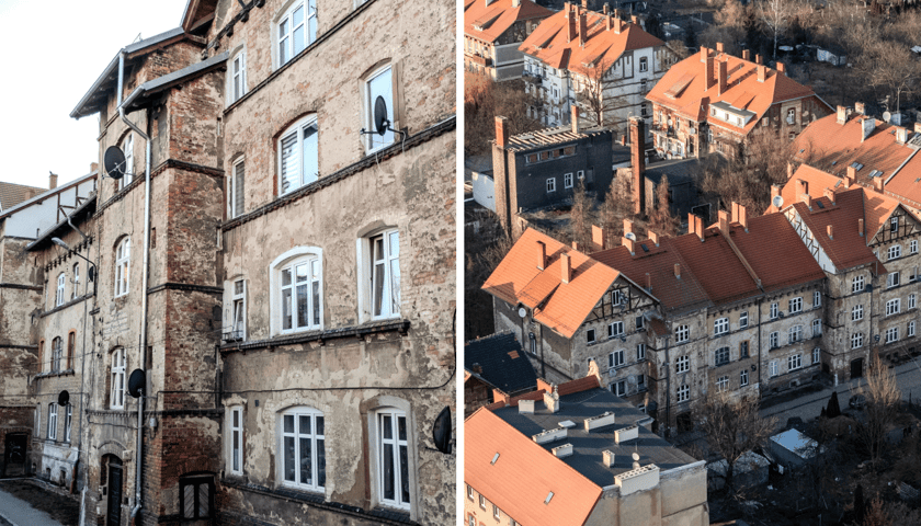 Kamienice 14a i 14b na ul. Chińskiej na wrocławskim Brochowie