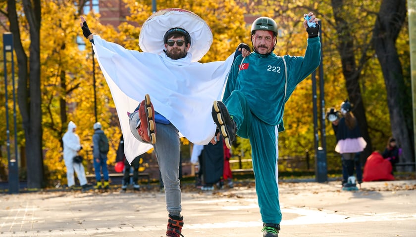 Halloween na rolkach. Wrocław, 25.10.2025