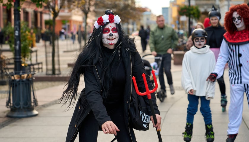 Halloween na rolkach. Wrocław, 25.10.2025