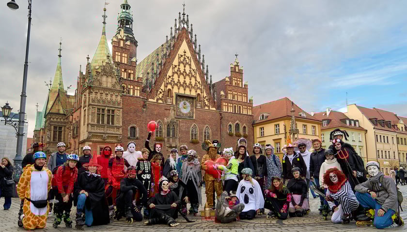 Halloween na rolkach. Wrocław, 25.10.2025