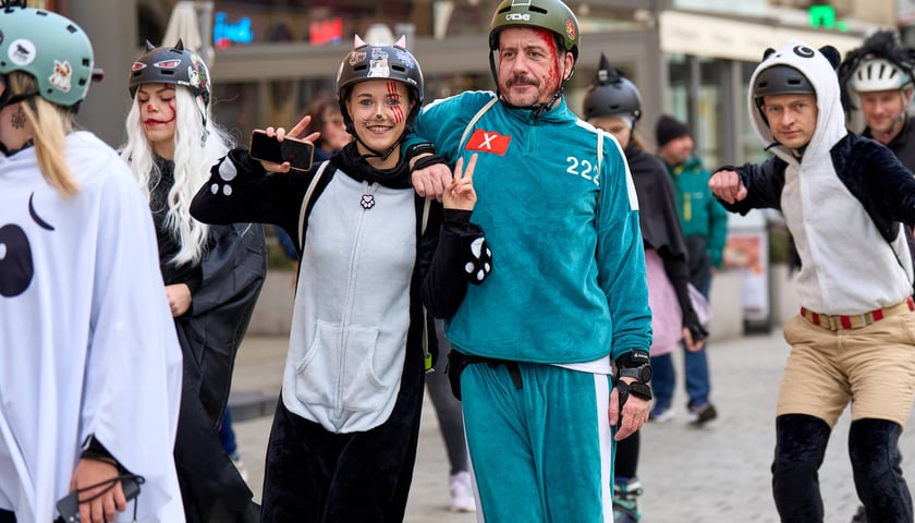 Halloween na rolkach. Wrocław, 25.10.2025