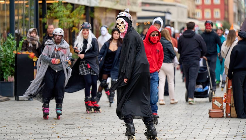 Halloween na rolkach. Wrocław, 25.10.2025