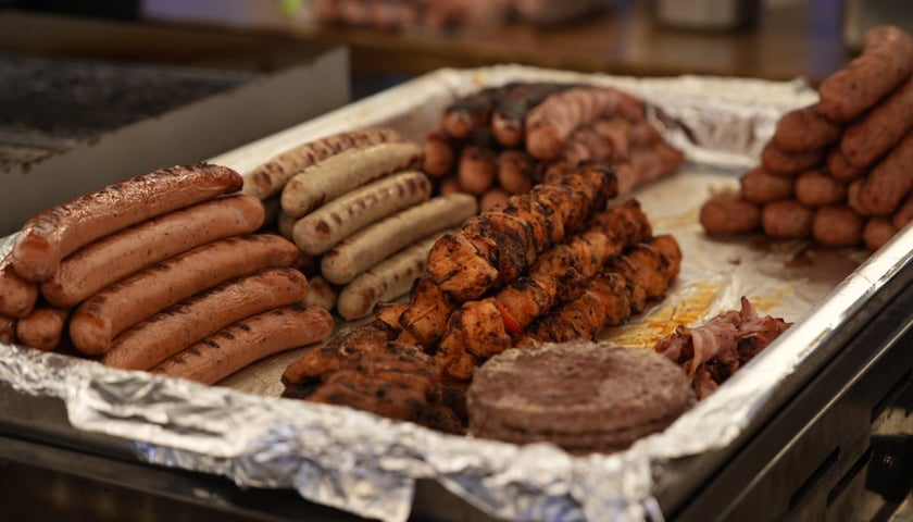 Grillowane potrawy - jarmark 2024 r.