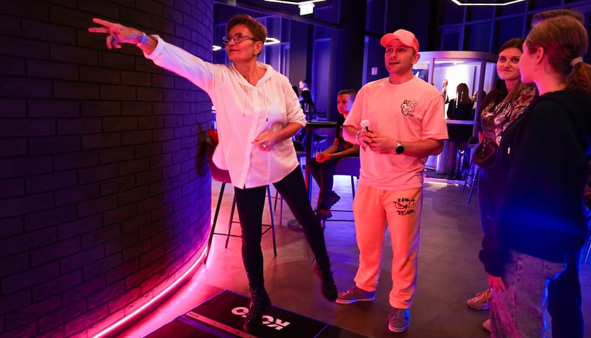 Wieczór zapowiadający otwarcie Sky Games w Sky Towerze we Wrocławiu