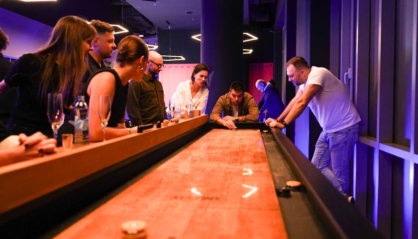 Wieczór zapowiadający otwarcie Sky Games w Sky Towerze we Wrocławiu