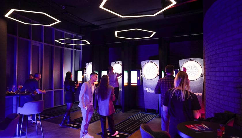 Wieczór zapowiadający otwarcie Sky Games w Sky Towerze we Wrocławiu