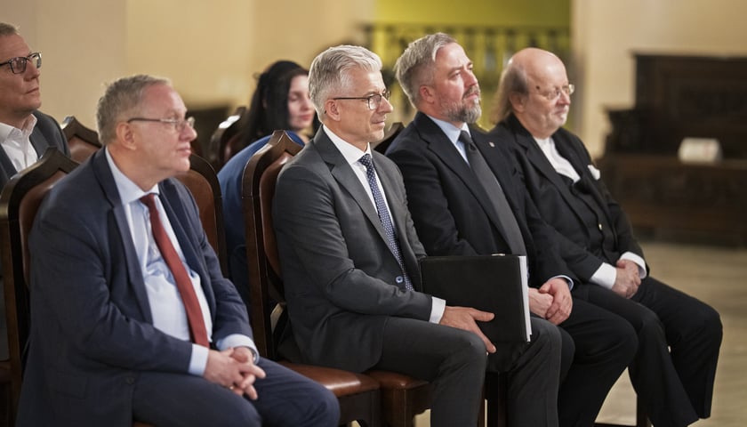 <p>Uroczystość nadania nagrody im. Bonhoeffera</p>