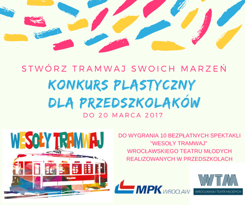 Wesoły tramwaj rusza do przedszkoli