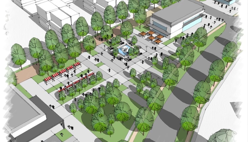 Wzdłuż Wojanowskiej powstanie promenada osiedlowa