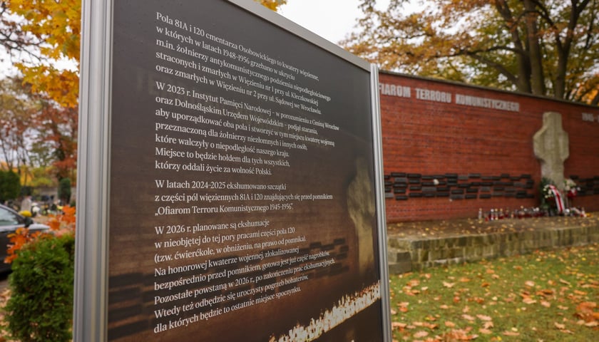 Nowe miejsce pamięci na cmentarzu Osobowickim