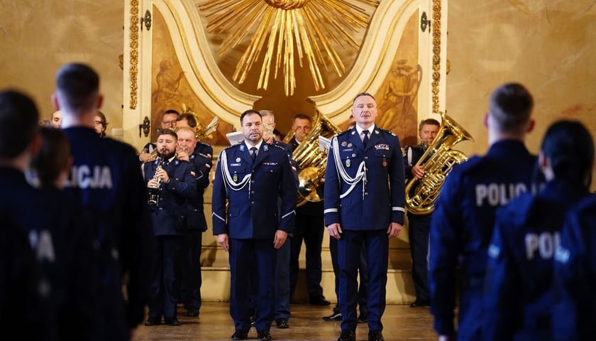 Ślubowane policjantów w Oratorium Marianum